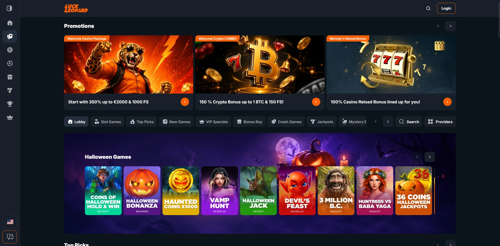 Casino — LuckLeopard Casino