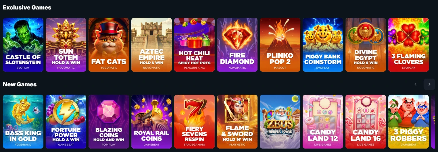 Slots — LuckLeopard Casino